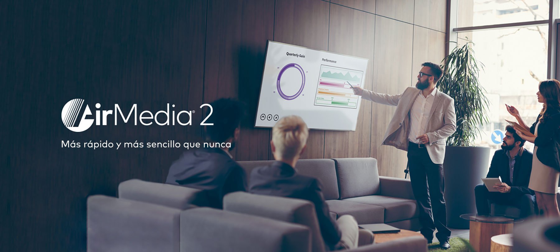 Tecnología de presentación: AirMedia 2.0, la vanguardia de Crestron