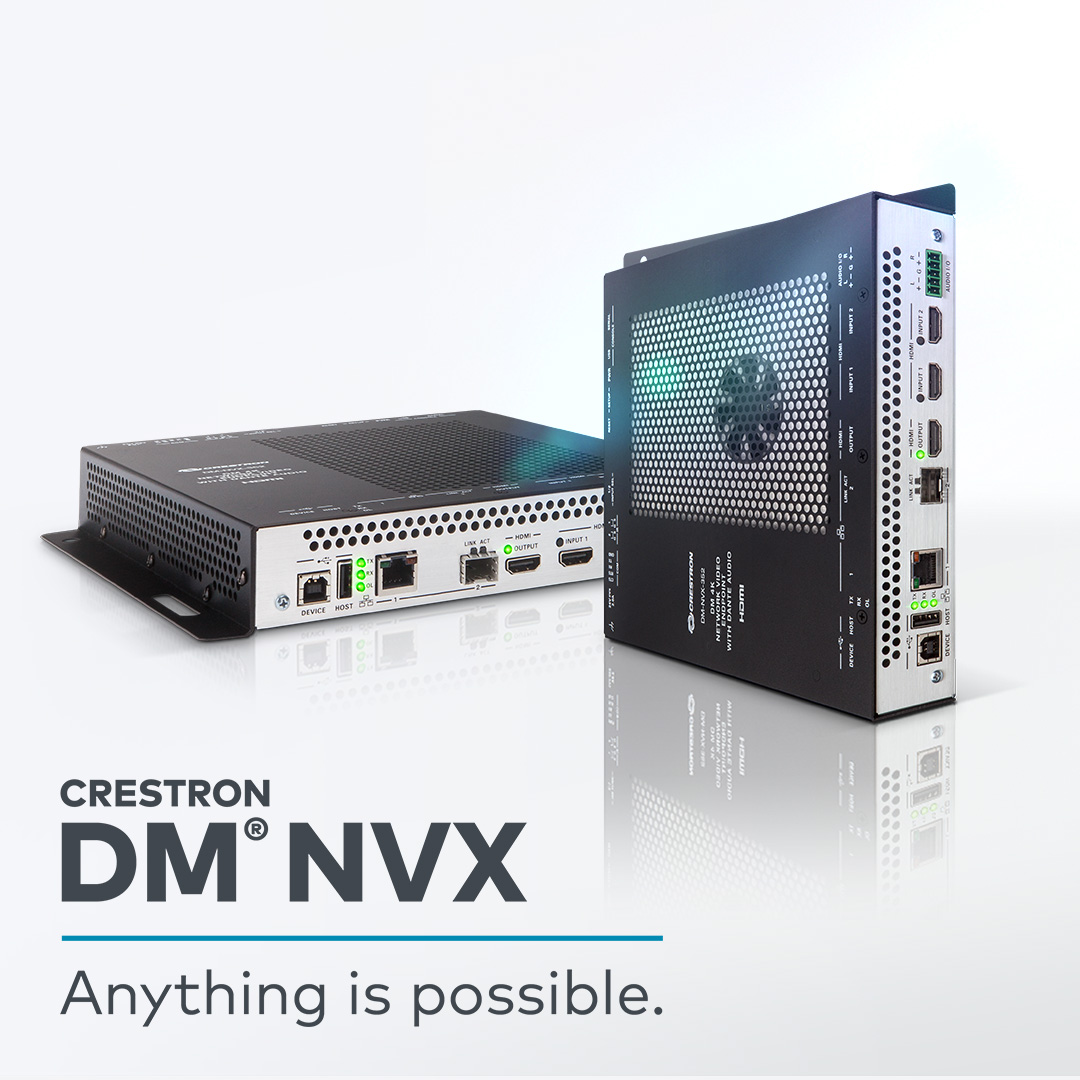 Ventajas del uso de DM NVX® AV-over-IP con Crestron Home™ OS